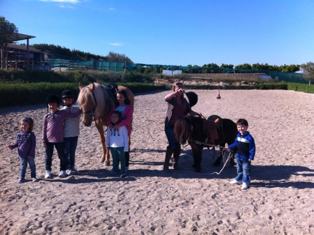ponis y niños